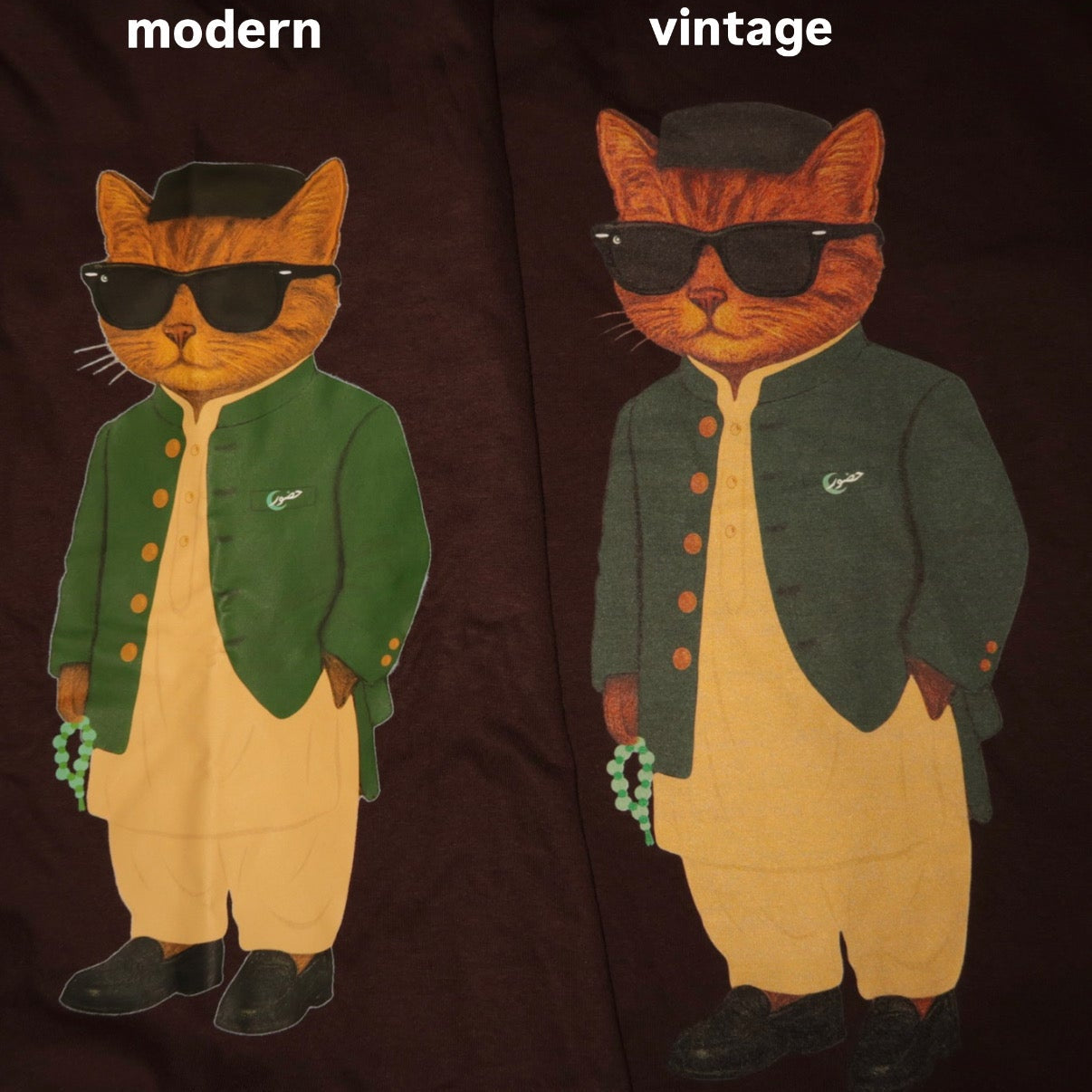 Billa Bhai Long Sleeve Tee (Vintage Print)