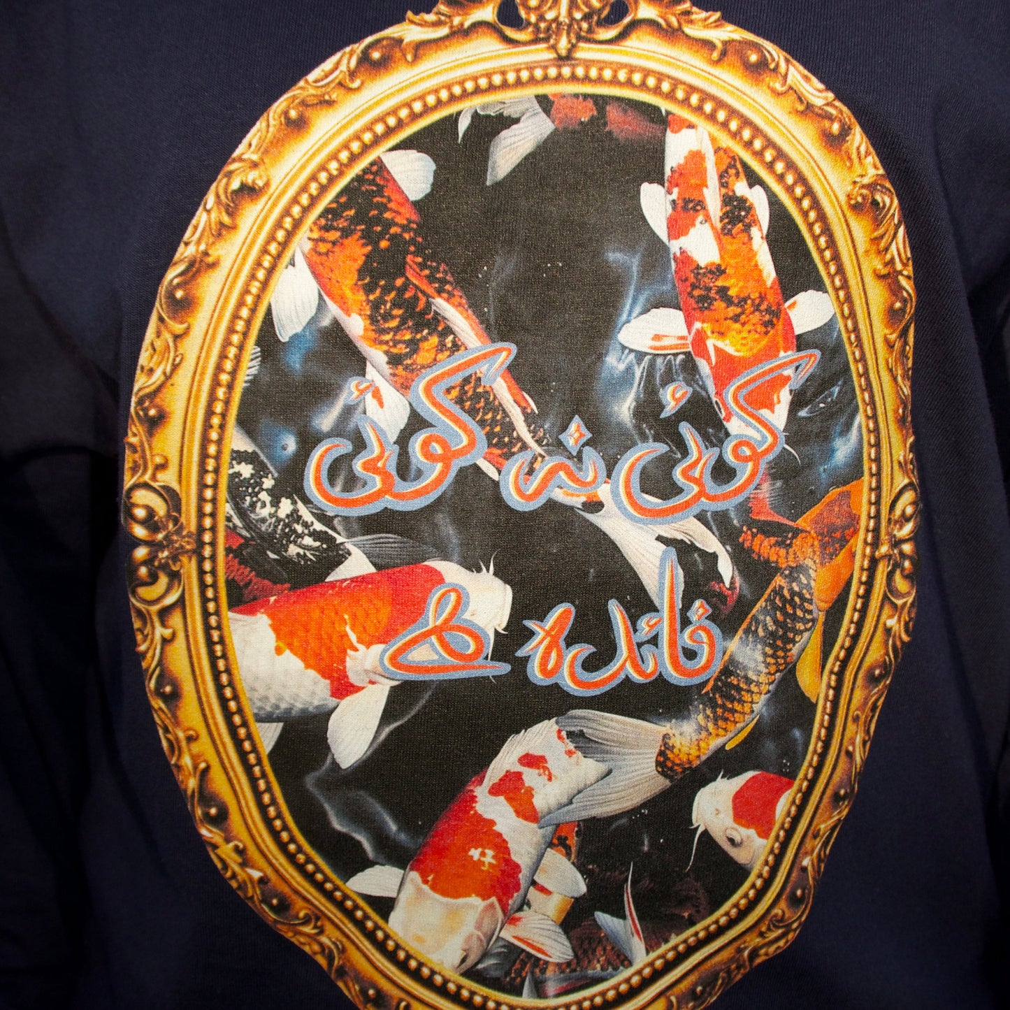 koi graphic up close