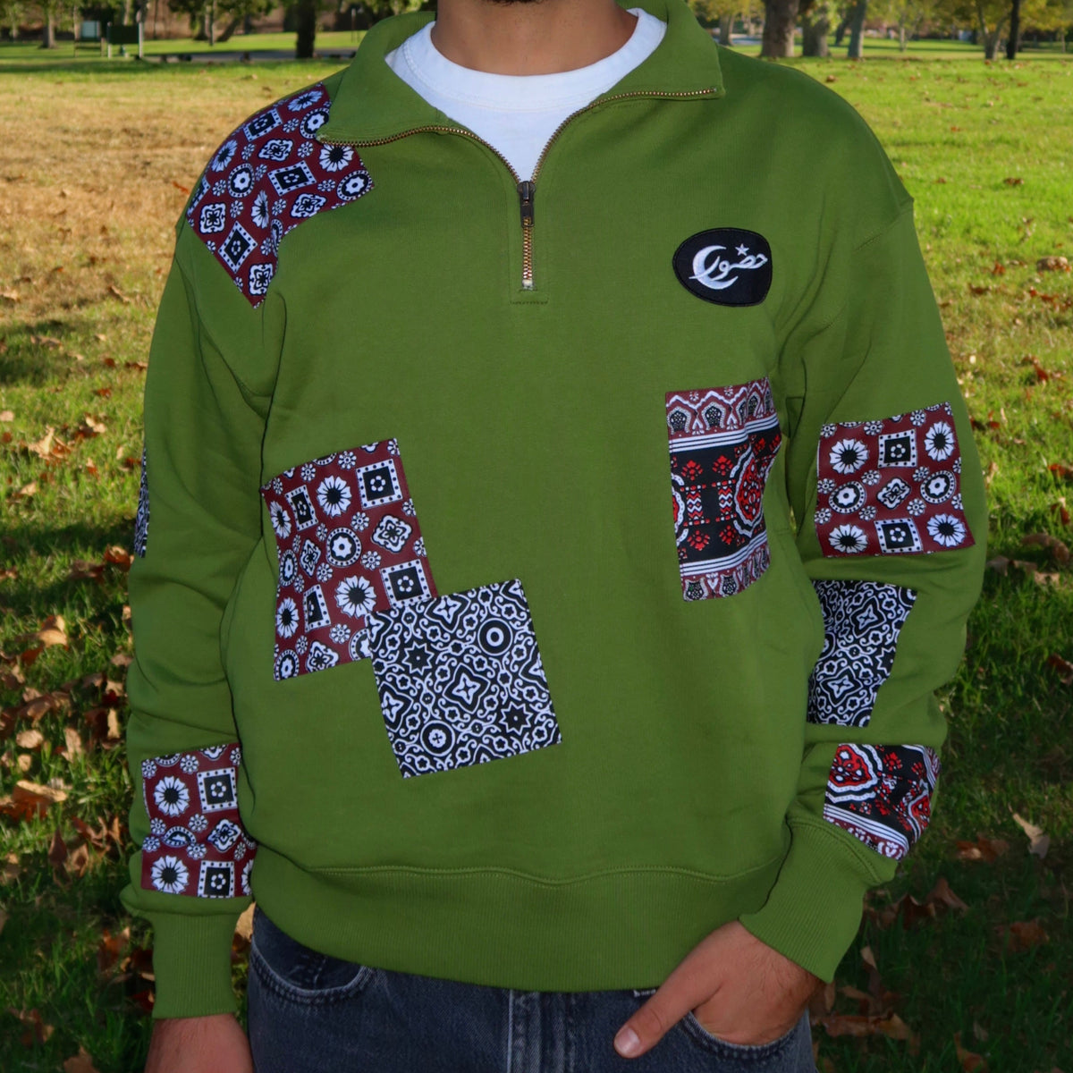 Ajrak Quarter Zip