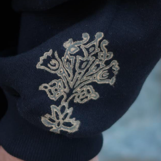 Regal Block Print Hoodie